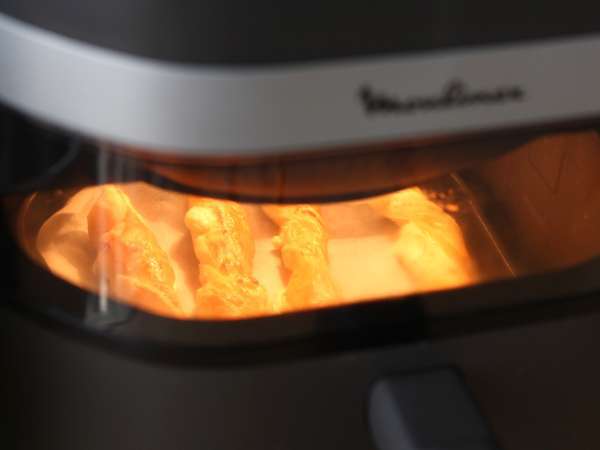Torsades feuilletées au fromage au Airfryer - Préparation etape 7
