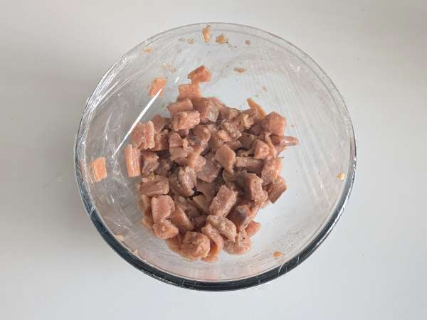 Lasagnes au saumon, à la burrata et aux pistaches - Préparation etape 2