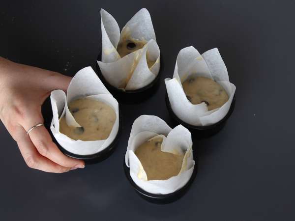 Muffins extra gourmands à la banane et aux pépites de chocolat - Préparation etape 6