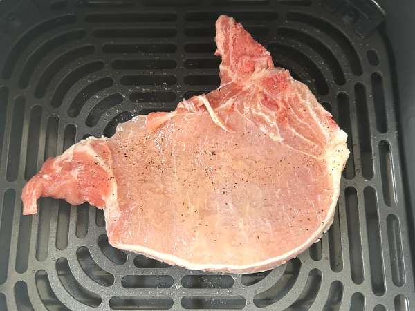 Comment cuire une côte de porc au Airfryer? - Préparation etape 2