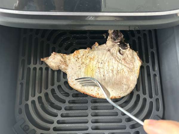 Comment cuire une côte de porc au Airfryer? - Préparation etape 3
