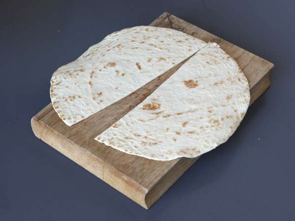 Tortillas garnies façon quesadillas au four avec une garniture au bœuf épicé - Préparation etape 3