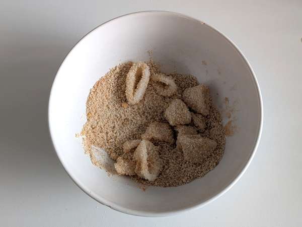 Anneaux de calamars au air fryer : croustillants, dorés et faciles à faire - Préparation etape 5