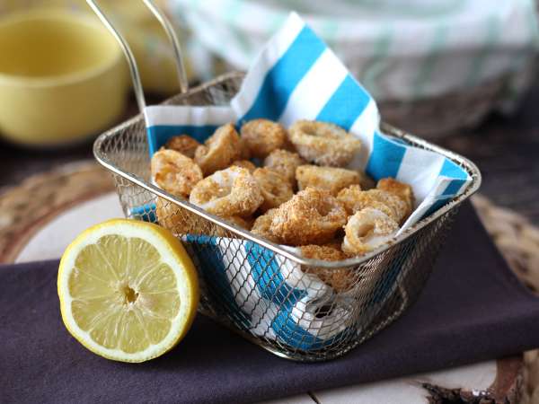 Anneaux de calamars au air fryer : croustillants, dorés et faciles à faire - Préparation etape 8