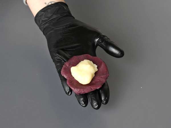 Mochi cookies au ube - Préparation etape 8
