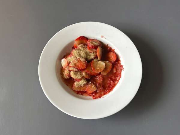 Shortcake aux fraises : la recette facile et rapide - Préparation etape 1