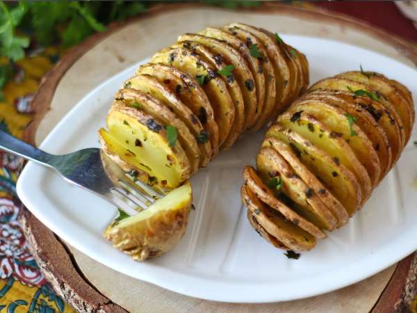 Pommes de terre Hasselback au air fryer : croustillantes, fondantes et ultra faciles ! - Préparation etape 7
