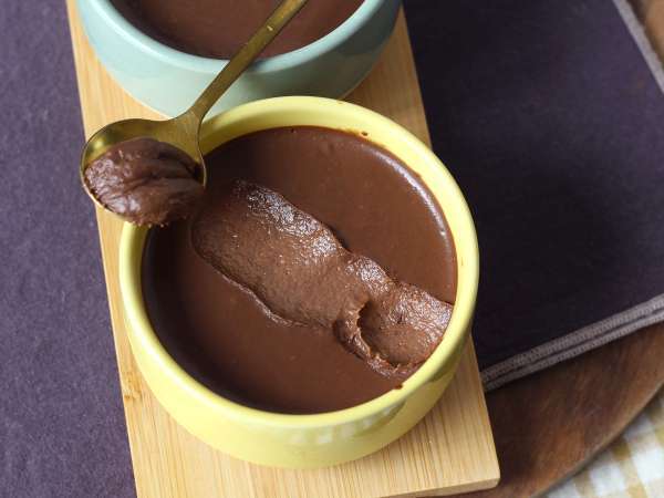 Crème dessert chocolat banane avec seulement 3 ingrédients! - Préparation etape 5
