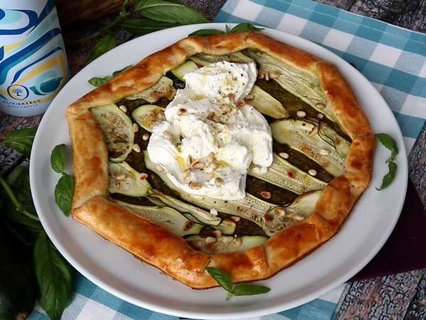 Tarte pesto et courgette : la recette facile qui sent bon l’été ! - Préparation etape 7
