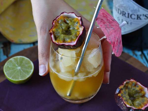 Cocktail granité gin et fruit de la passion, la boisson fraiche de l'été! - Préparation etape 3