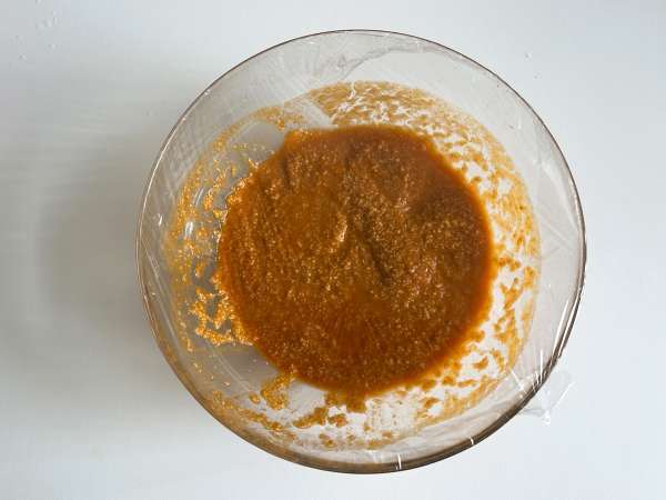 Taboulé au gaspacho, frais et sans cuisson - Préparation etape 3