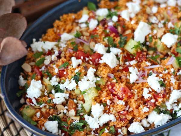 Taboulé au gaspacho, frais et sans cuisson - Préparation etape 7