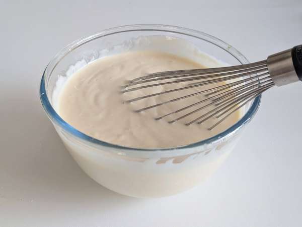 Cheesecake aux abricots fondant - Préparation etape 3