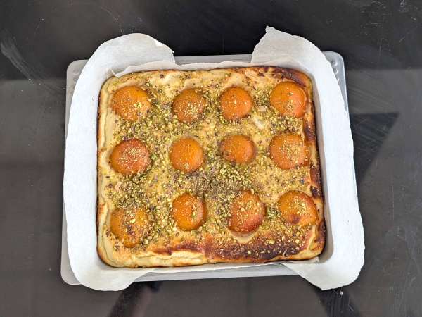 Cheesecake aux abricots fondant - Préparation etape 7