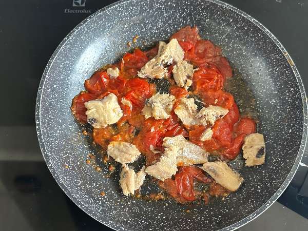Spaghetti aux sardines : la recette facile et économique ! - Préparation etape 5