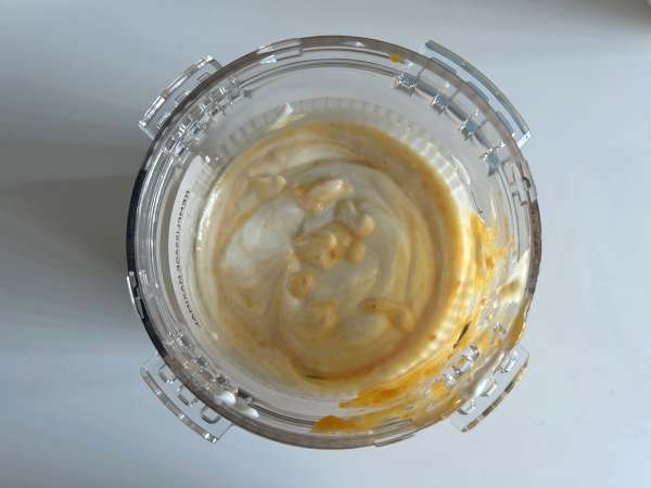 Glace aux abricots rôtis avec la Ninja Creami - Préparation etape 5