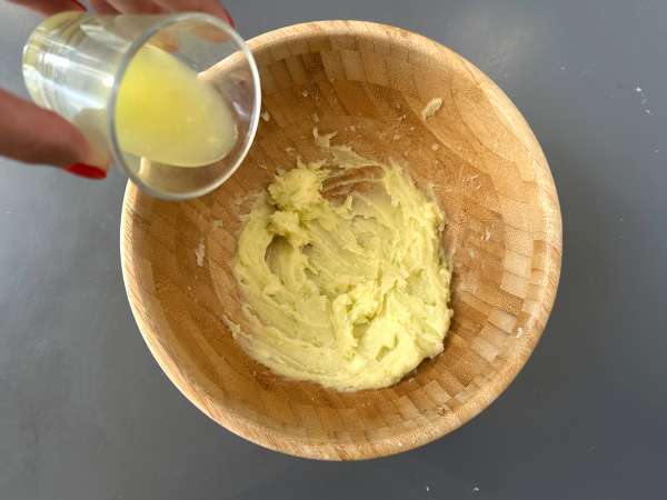 Biscuits sablés au citron vert - Préparation etape 3