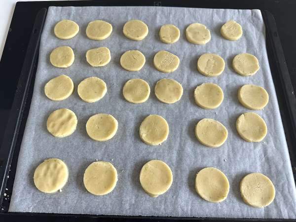 Biscuits sablés au citron vert - Préparation etape 7