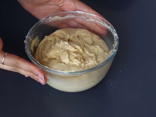 Cake marbré au thé matcha - Préparation etape 4