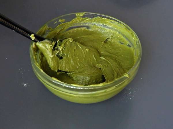 Cake marbré au thé matcha - Préparation etape 5