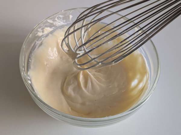 Flans salés aux olives et fromage frais au air fryer - Préparation etape 4