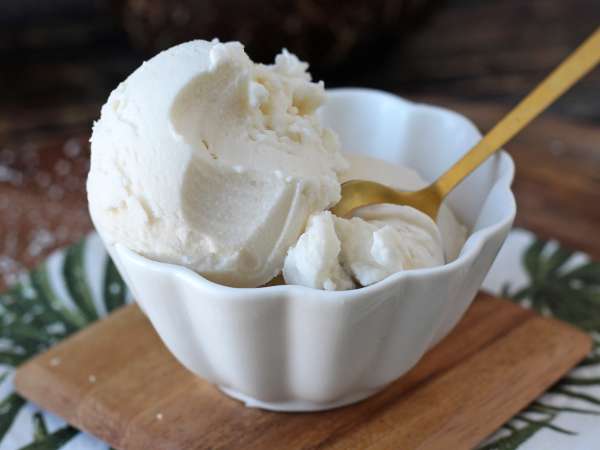 Glace à la noix de coco avec le Ninja Creami - Préparation etape 6