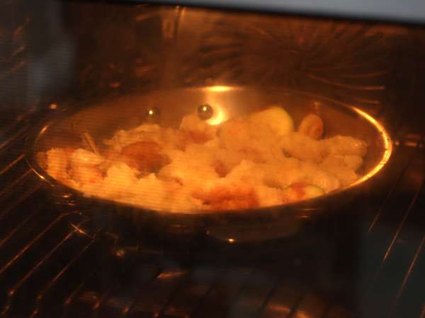 Recette express de gratin de gnocchi courgette mozzarella - Préparation etape 5
