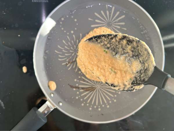 Pancakes salés aux lentilles corail : recette facile et protéinée - Préparation etape 6