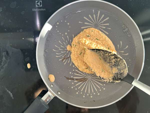 Pancakes salés aux lentilles corail : recette facile et protéinée - Préparation etape 7