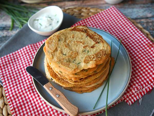 Pancakes salés aux lentilles corail : recette facile et protéinée - Préparation etape 9