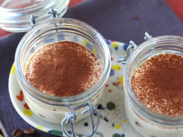 Tiramisu au tofu soyeux sans mascarpone et sans œufs - Préparation etape 5