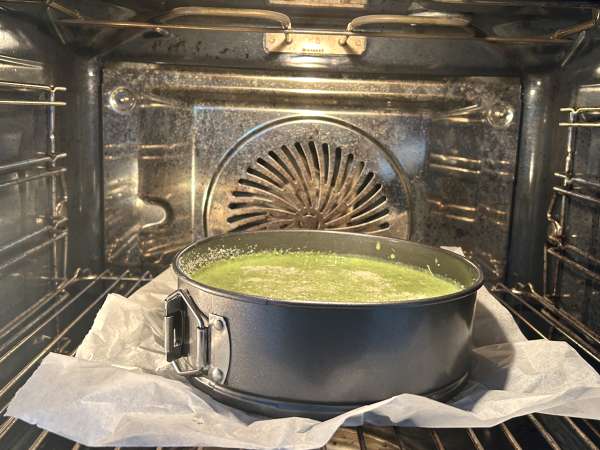 Quiche sans pâte aux épinards et gouda - Préparation etape 6