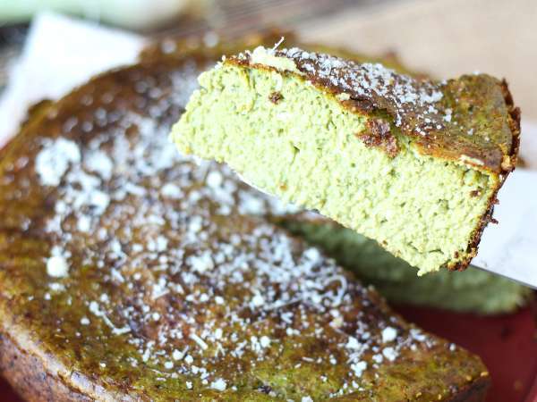 Quiche sans pâte aux épinards et gouda - Préparation etape 8