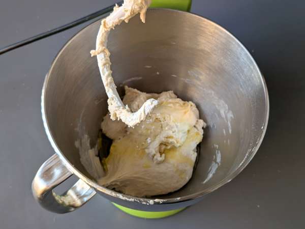 Focaccia aux oignons et au romarin - Préparation etape 4