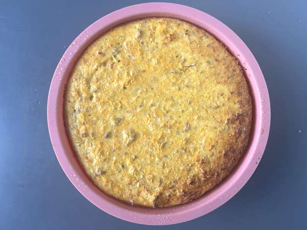 Quiche sans pâte au thon, carottes et cottage cheese : facile et protéinée - Préparation etape 9