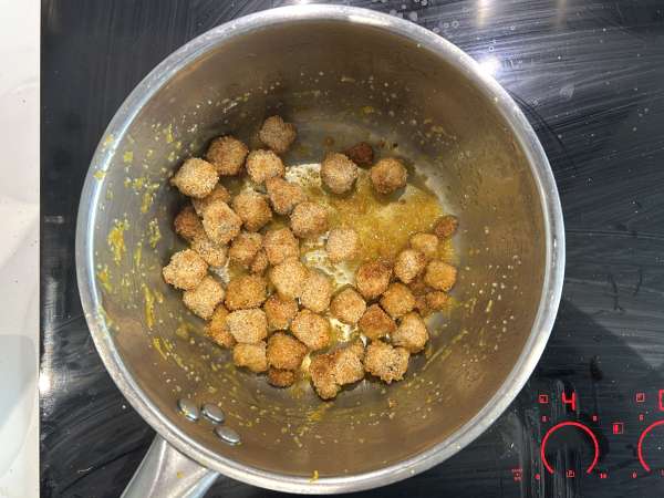 Tofu croustillant à l’orange - Préparation etape 5