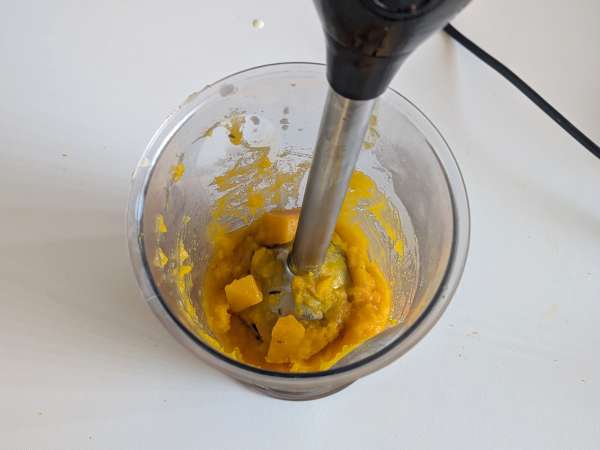 Lasagnes à la courge, speck et noix - Préparation etape 4