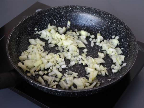 Lasagnes bolognaise à la poêle - Préparation etape 1