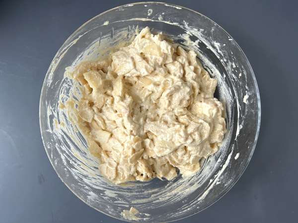 Gâteau aux pommes ultra moelleux et streusel croustillant - Préparation etape 5
