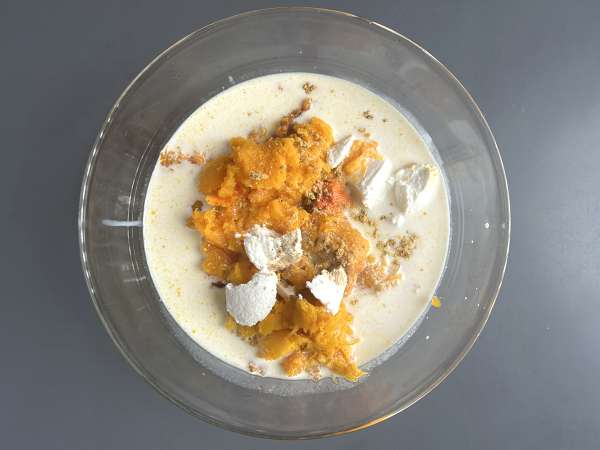 Lasagnes à la courge butternut, épinards et ricotta - Préparation etape 3