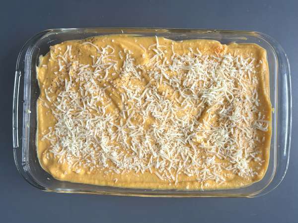 Lasagnes à la courge butternut, épinards et ricotta - Préparation etape 7