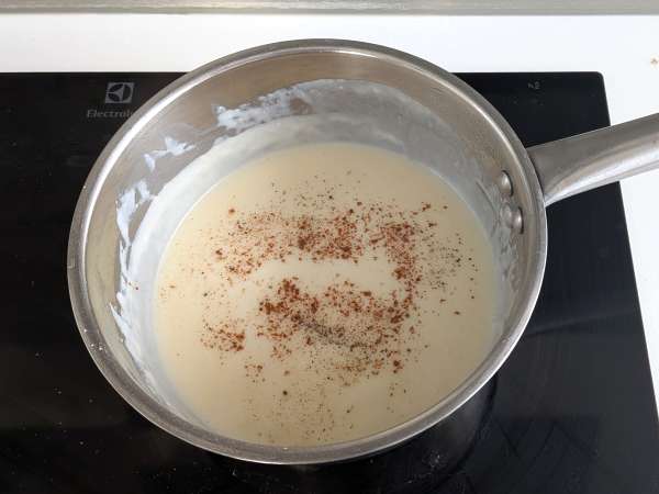Gratin de pâtes au potiron et aux champignons - Préparation etape 6