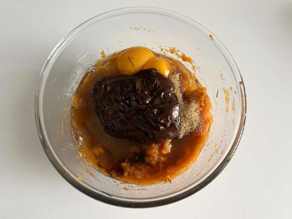 Brownie à la patate douce sans matière grasse - Préparation etape 3