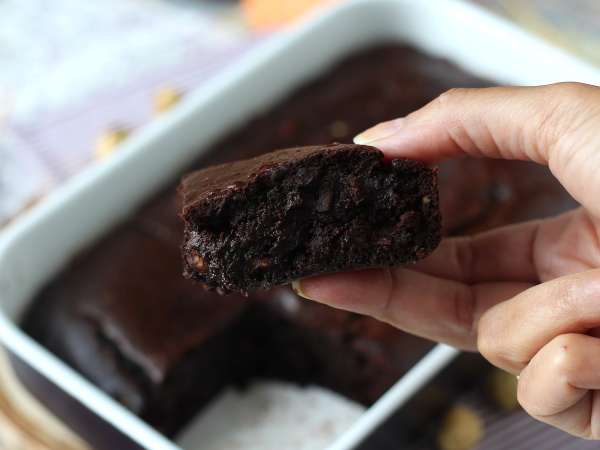 Brownie à la patate douce sans matière grasse - Préparation etape 7