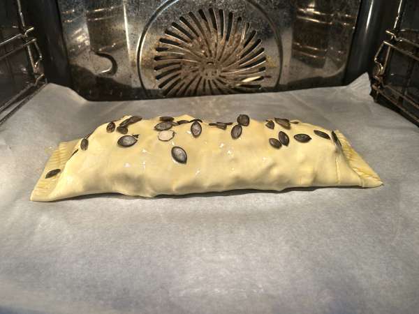 Strudel au potimarron et à la feta : recette facile et croustillante - Préparation etape 7