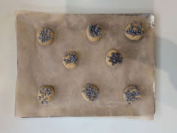 Cookies vegan aux amandes et pépites de chocolat : faciles et gourmands - Préparation etape 4