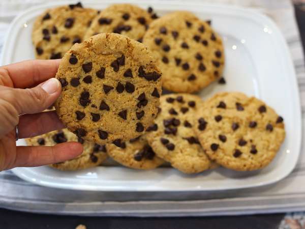 Cookies vegan aux amandes et pépites de chocolat : faciles et gourmands - Préparation etape 6