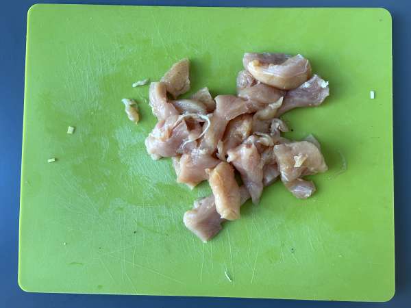 Blanquette de poulet au Cookeo - Préparation etape 2