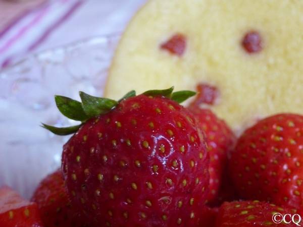 Biscuits aux fraises séchées - Préparation etape 7
