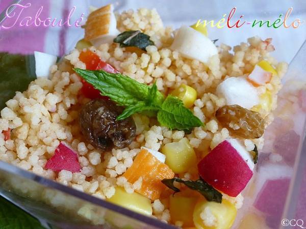 Taboulé Méli-Mélo - Préparation etape 4